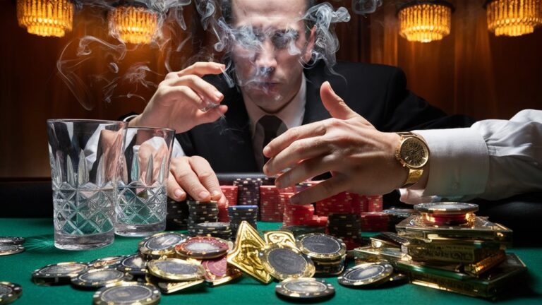 tension in high stakes poker