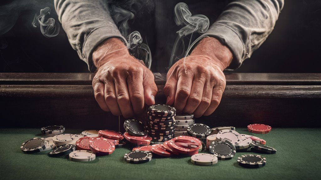 triumphant poker scene transformations