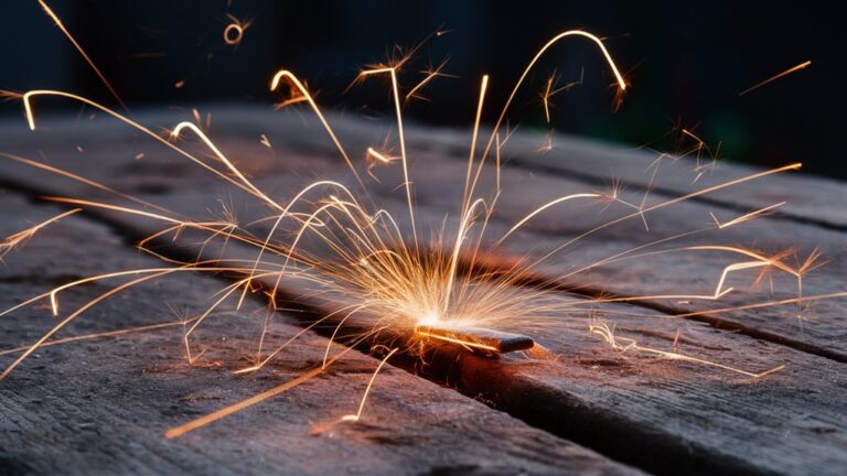 electric dust sparks freedom