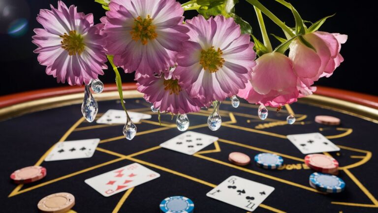floral energy table colors