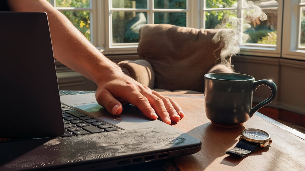 rest often while working