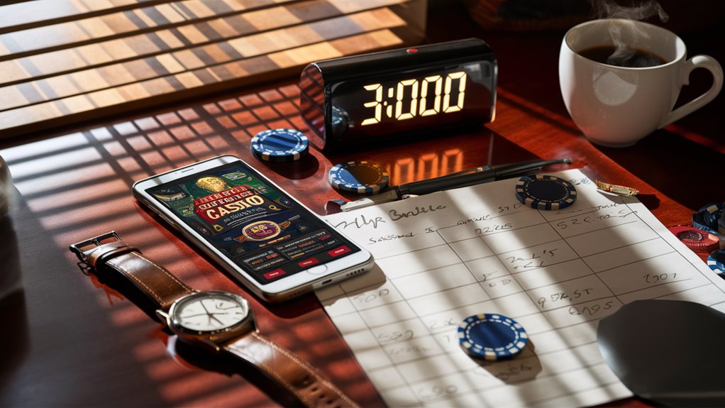 set online gambling limits