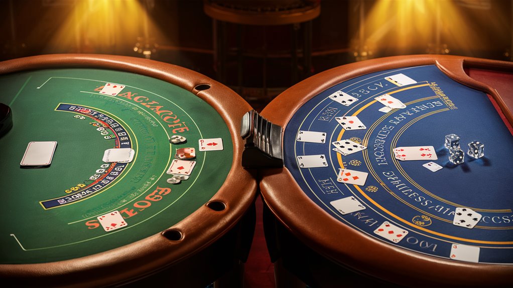 casino card game odds