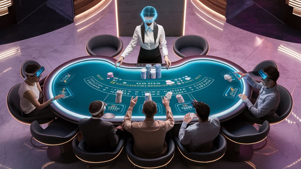 digital casino gaming tables