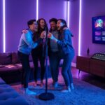family fun singing together