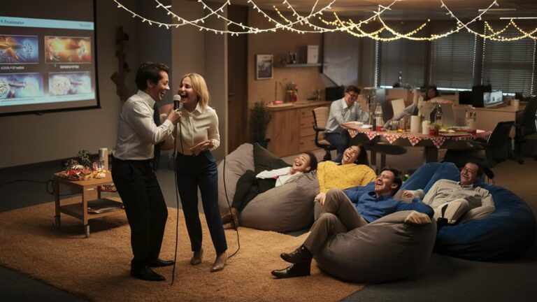 office karaoke party planning