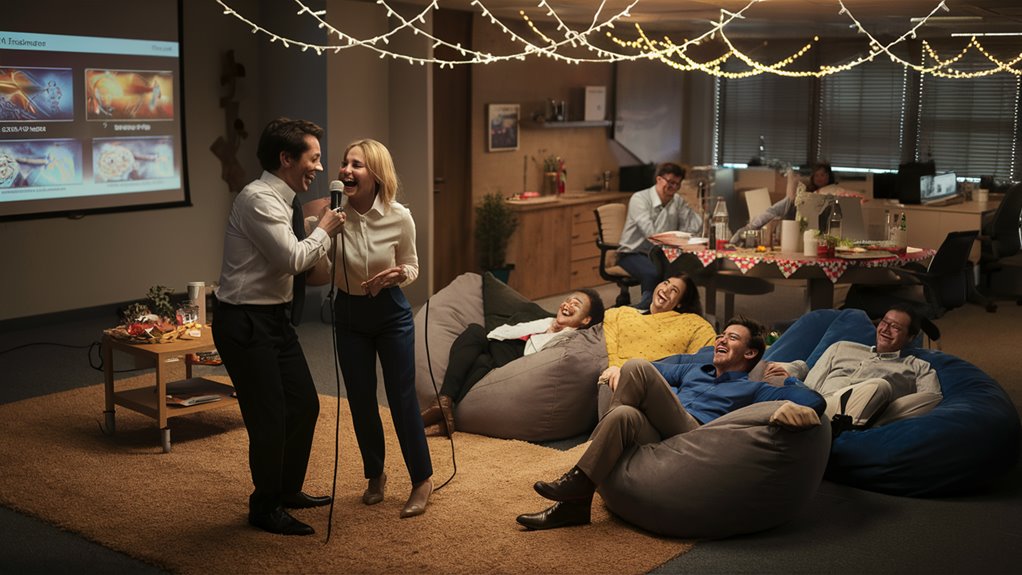 office karaoke party planning