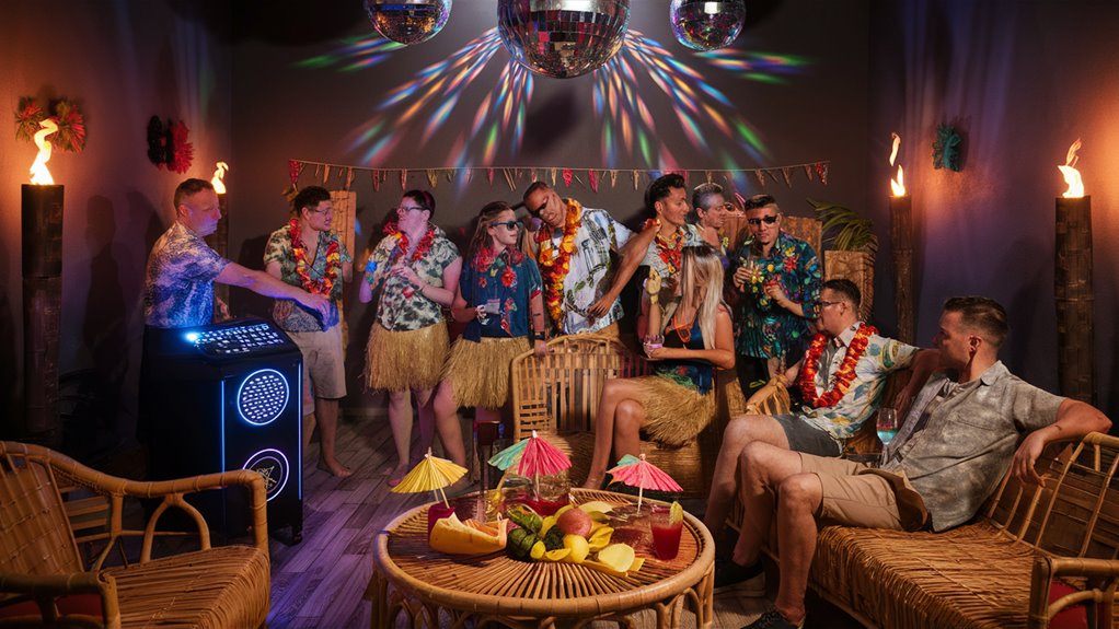 organize musical costume party