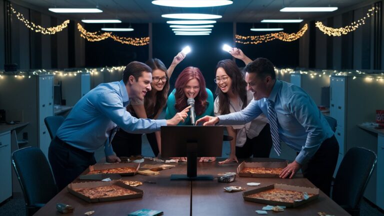 organize office karaoke night