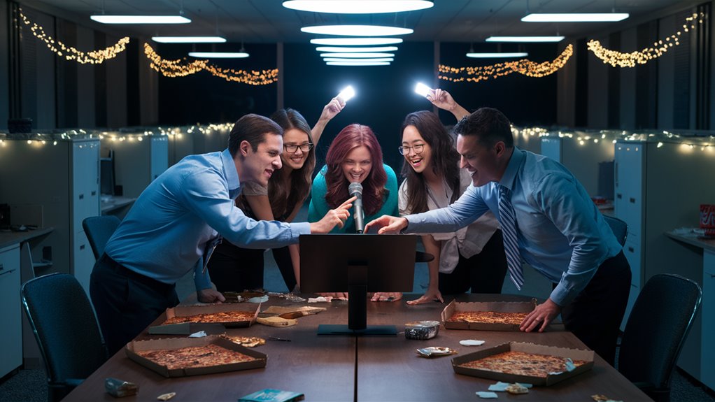 organize office karaoke night