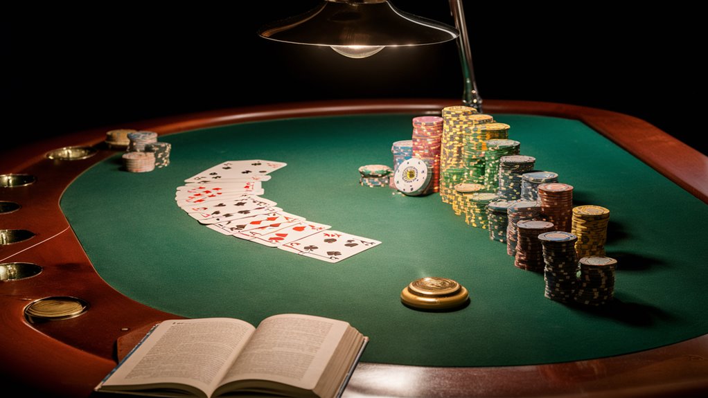 playing with poker decks
