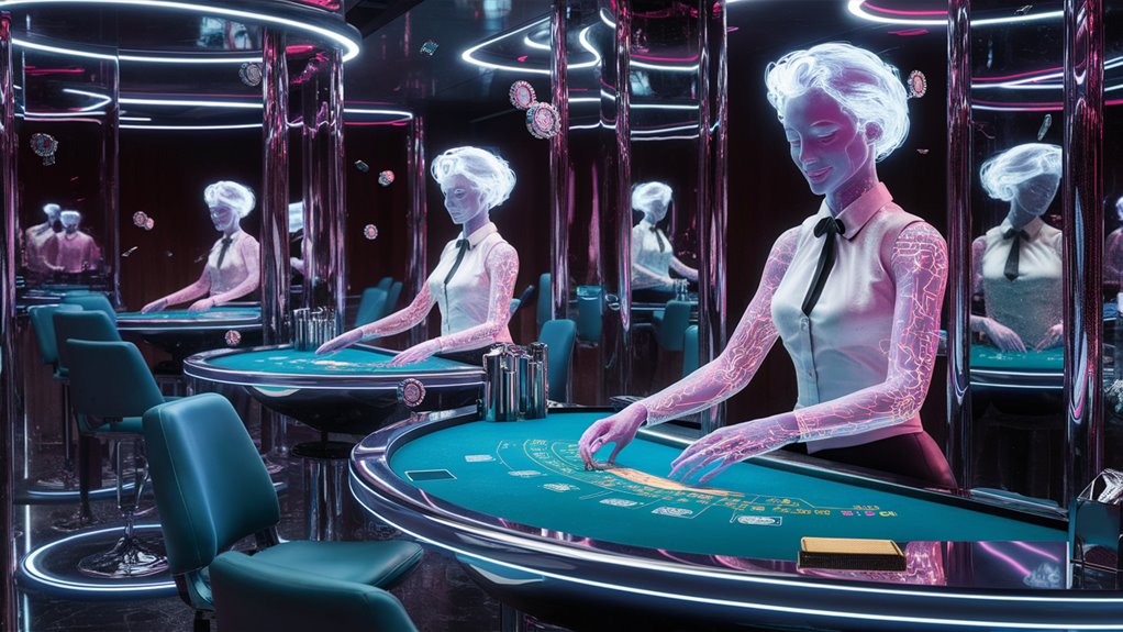 robotic casino game management