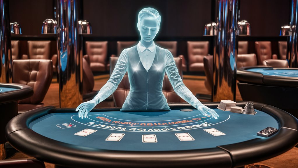 robots efficiently running casino games