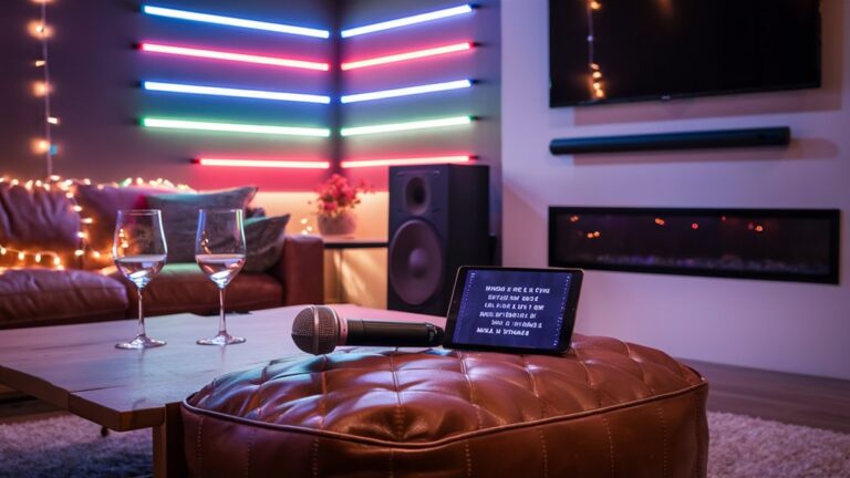 sing karaoke at home