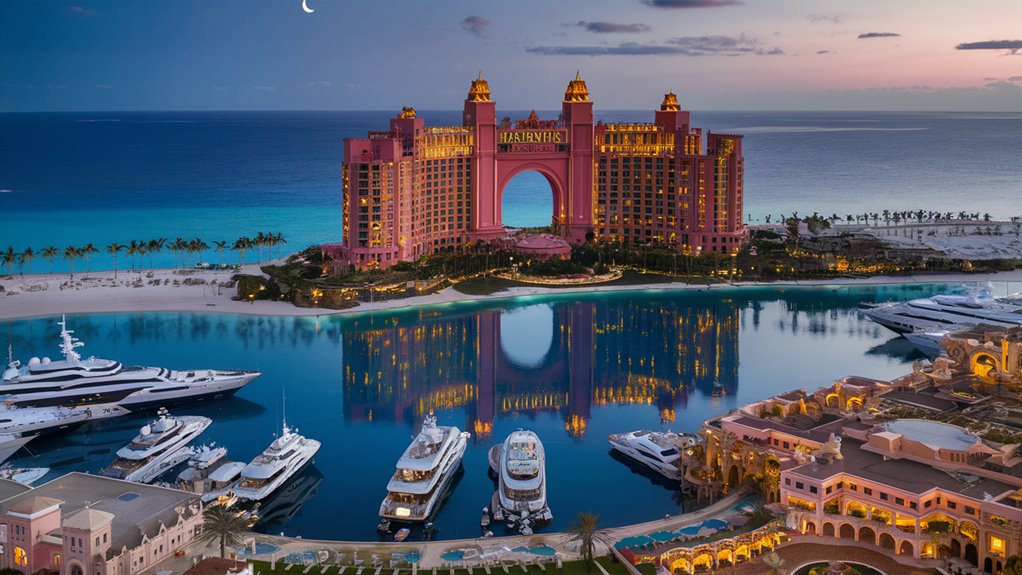 tropical caribbean resort destination