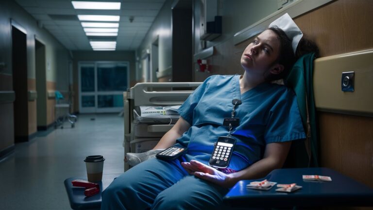 hospital workers mobile addiction